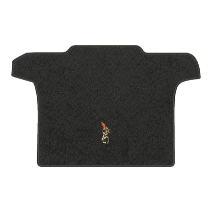 Illustration of 2002 Chevrolet Corvette convertible cargo mat with the #227 2003 50th Anniversary...