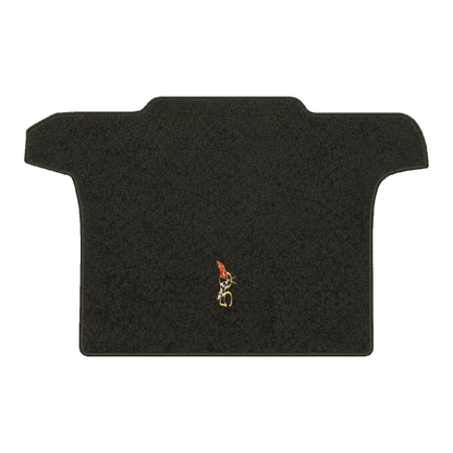Illustration of 2002 Chevrolet Corvette convertible cargo mat with the #227 2003 50th Anniversary...