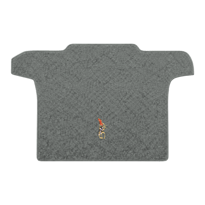 Illustration of 2002 Chevrolet Corvette convertible cargo mat with the #227 2003 50th Anniversary...