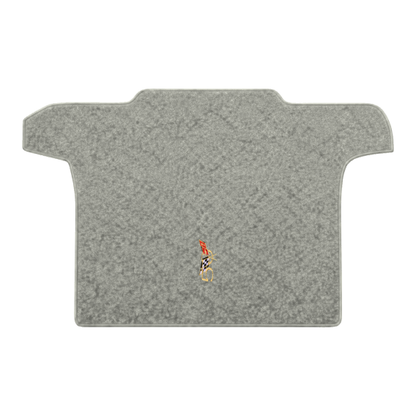 Illustration of 2002 Chevrolet Corvette convertible cargo mat with the #227 2003 50th Anniversary...