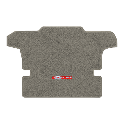 Illustration of 2000 Chevrolet Corvette coupe cargo mat with the #195 Z06 2001 Corvette logo in C...