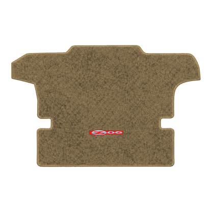 Illustration of 2000 Chevrolet Corvette coupe cargo mat with the #195 Z06 2001 Corvette logo in E...