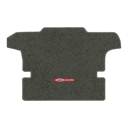 Illustration of 2000 Chevrolet Corvette coupe cargo mat with the #195 Z06 2001 Corvette logo in E...