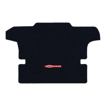 Illustration of 2000 Chevrolet Corvette coupe cargo mat with the #195 Z06 2001 Corvette logo in E...