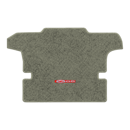 Illustration of 2000 Chevrolet Corvette coupe cargo mat with the #195 Z06 2001 Corvette logo in E...