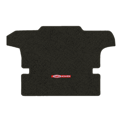 Illustration of 2000 Chevrolet Corvette coupe cargo mat with the #195 Z06 2001 Corvette logo in E...