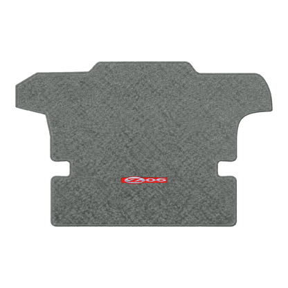 Illustration of 2000 Chevrolet Corvette coupe cargo mat with the #195 Z06 2001 Corvette logo in T...