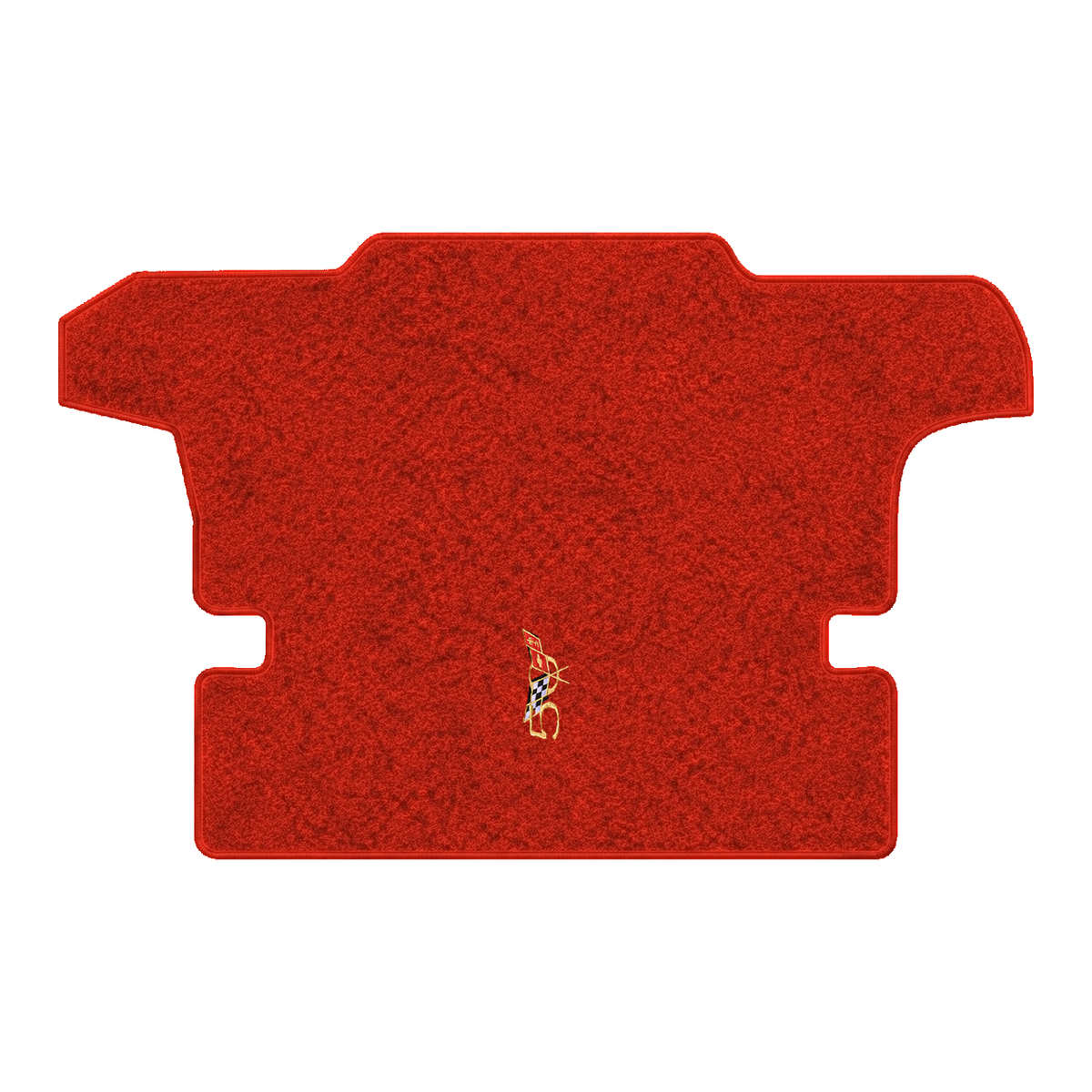 Illustration of 2000 Chevrolet Corvette coupe cargo mat with the #227 2003 50th Anniversary Corve...