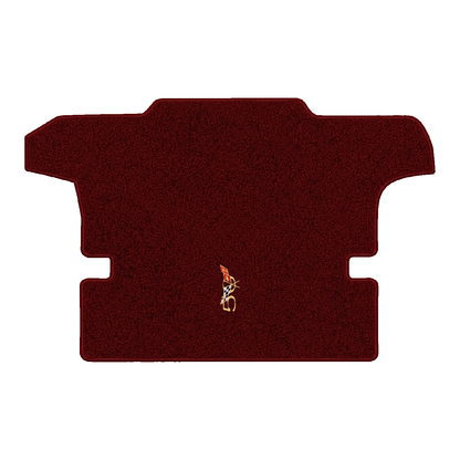 Illustration of 2001 Chevrolet Corvette coupe cargo mat with the #227 2003 50th Anniversary Corve...