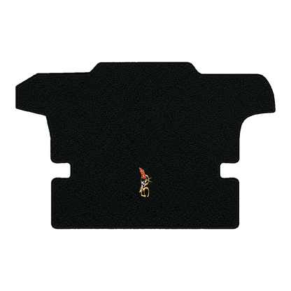 Illustration of 2003 Chevrolet Corvette coupe cargo mat with the #227 2003 50th Anniversary Corve...