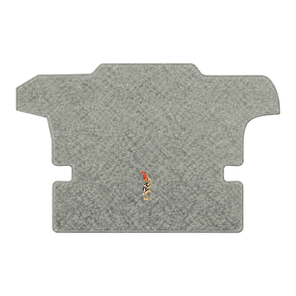 Illustration of 2001 Chevrolet Corvette coupe cargo mat with the #227 2003 50th Anniversary Corve...