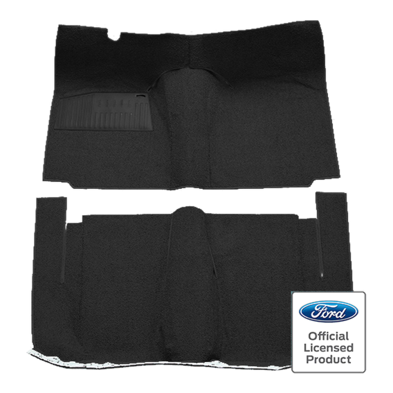 1958 Edsel Ranger 2DR Hardtop Loop Carpet - 2 Piece