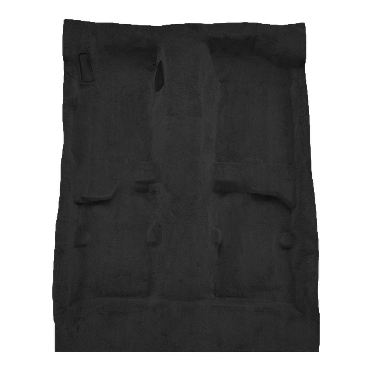 Illustration of 1995-2000 Mazda Millenia ACC Cutpile molded carpet in 801 Black, digitally recolored from the ACC supplier photo
