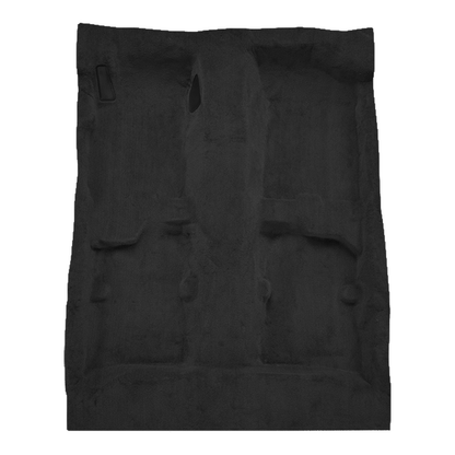 Illustration of 1995-2000 Mazda Millenia ACC Cutpile molded carpet in 801 Black, digitally recolored from the ACC supplier photo