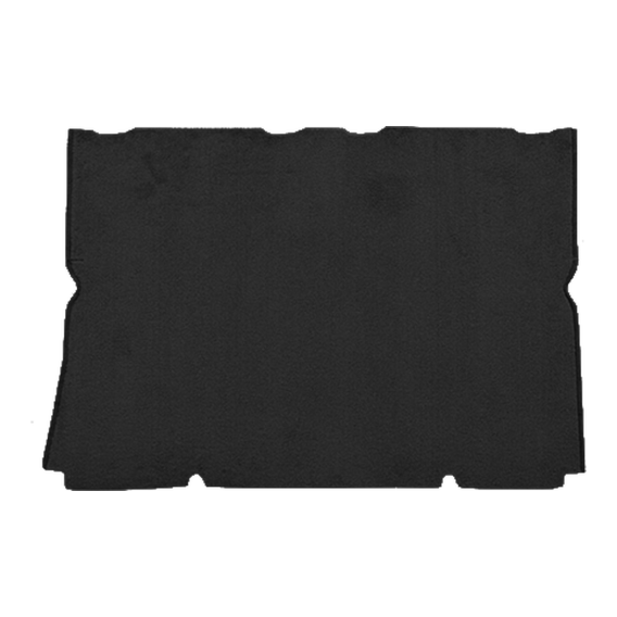 Illustration of 1989-1997 Geo Tracker ACC Cutpile cargo area carpet in 801 Black, digitally recol...