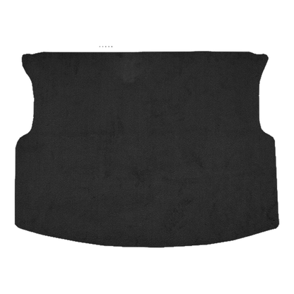 Illustration of 2001-2006 Mazda Tribute ACC Cutpile cargo area carpet in 801 Black, digitally recolored from the ACC supplier photo