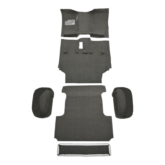 1981-1985 Toyota Land Cruiser ACC Nylon molded carpet - ACC supplier photo in its original colors