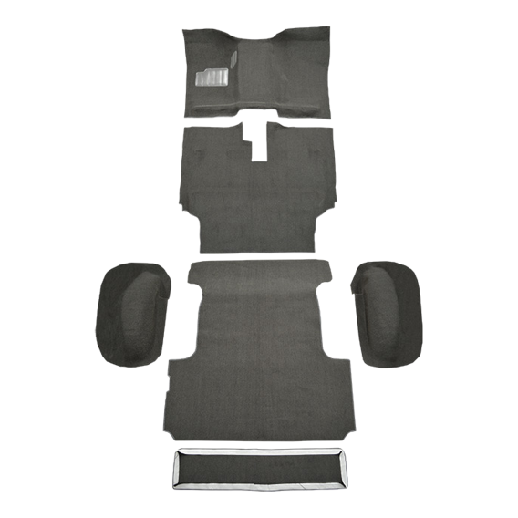 1988-1990 Toyota Land Cruiser ACC Nylon molded carpet - ACC supplier photo in its original colors