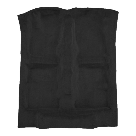 Illustration of 2009-2013 Mazda 3 ACC Cutpile molded carpet in 801 Black, digitally recolored fro...