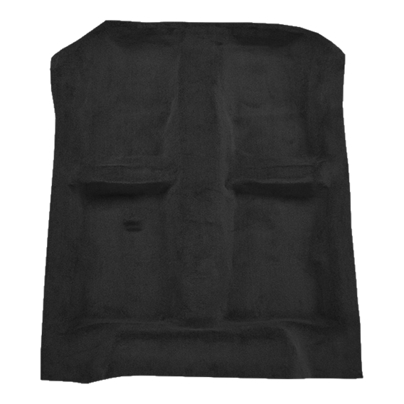Illustration of 2004-2009 Mazda 3 ACC Cutpile molded carpet in 801 Black, digitally recolored fro...