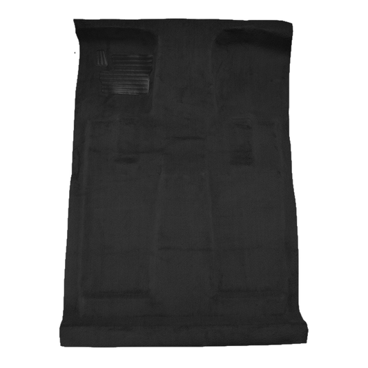 Illustration of 2006-2008 Lincoln Mark LT ACC Cutpile molded carpet in 801 Black, digitally recolored from the ACC supplier photo