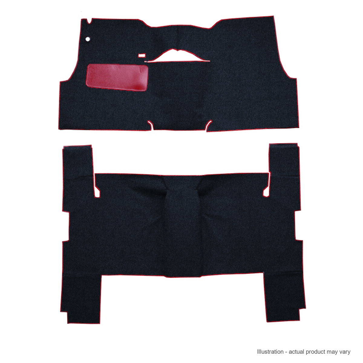 1956 Chevrolet Two-Ten Series 4DR Wagon Daytona Replacement Carpet Kit - 2-Piece - product details image 2