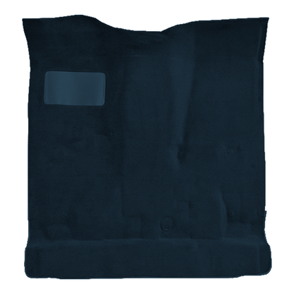 Illustration of 1994-1996 Mazda B2300 Reg Cab 4WD Cutpile Molded Carpet - 1 Piece in 9304 Regatta Blue, digitally recolored from the ACC supplier photo.