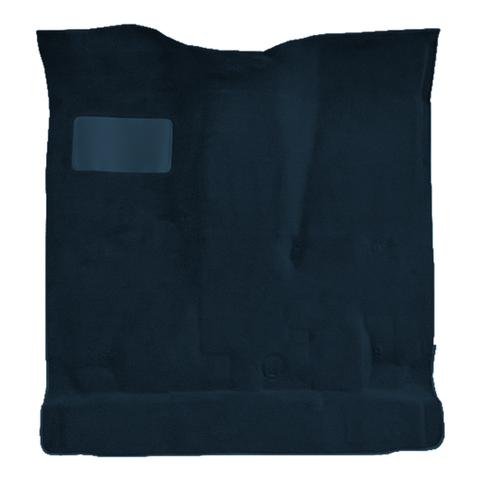 Illustration of 1994-1996 Mazda B2300 Reg Cab 4WD Cutpile Molded Carpet - 1 Piece in 9304 Regatta Blue, digitally recolored from the ACC supplier photo.
