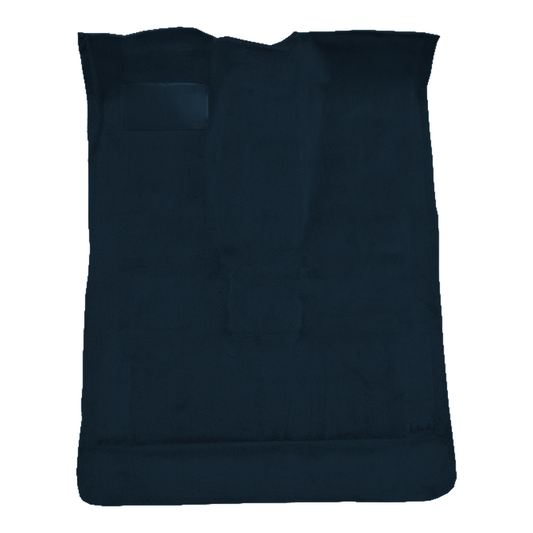 Illustration of 1994-1997 Mazda B4000 Ext Cab 2 & 4WD Cutpile Molded Carpet - 1 Piece in 9304 Regatta Blue, digitally recolored from the ACC supplier photo.