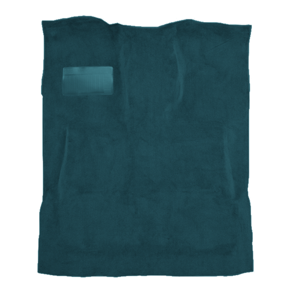 1981-1993 Dodge W350 Ext Cab 4WD Auto/5spd Cutpile Molded Carpet - 1 Piece