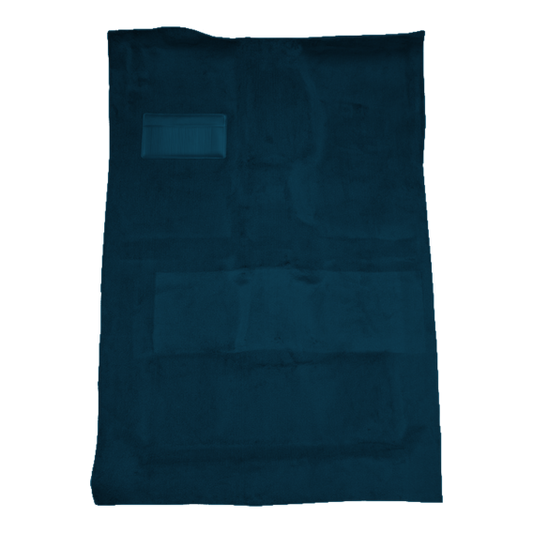 1975-1977 Dodge W100 Crew Cab 4WD Auto/4spd Cutpile Molded Carpet - 1 Piece