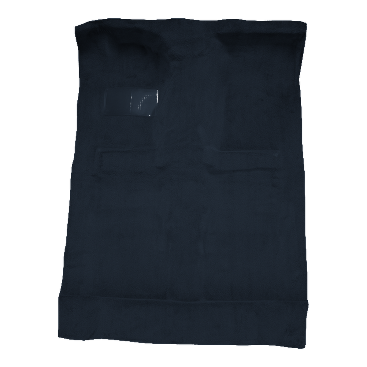 Illustration of 1998-2007 Mazda B3000 Ext Cab 2 & 4WD Cutpile Molded Carpet - 1 Piece in 7130 Dark Blue, digitally recolored from the ACC supplier photo.
