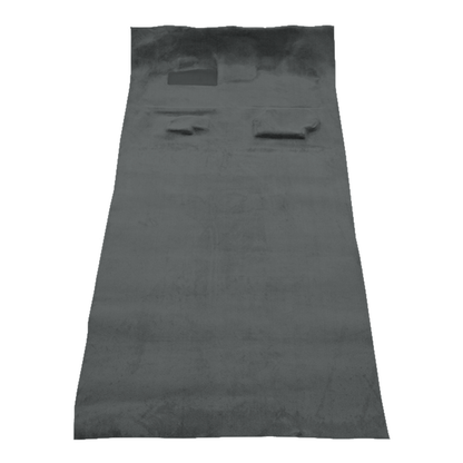 Illustration of 1998-2003 Toyota Sienna Complete Cutpile Molded Carpet - 1 Piece in 903 Mist Gray, digitally recolored from the ACC supplier photo.