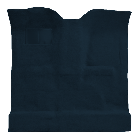 Illustration of 1994-1996 Mazda B2300 Reg Cab 2WD Cutpile Molded Carpet - 1 Piece in 9304 Regatta Blue, digitally recolored from the ACC supplier photo.