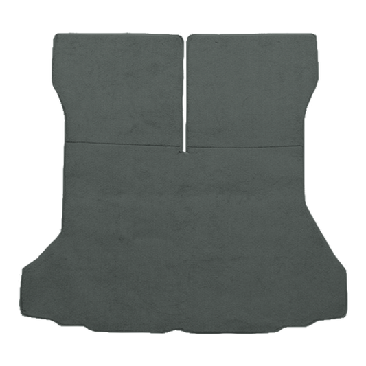 Illustration of 1988-1989 Mazda 323 3DR Hatchback Cargo Area Cutpile Carpet - 1 Piece in 877 Dove...