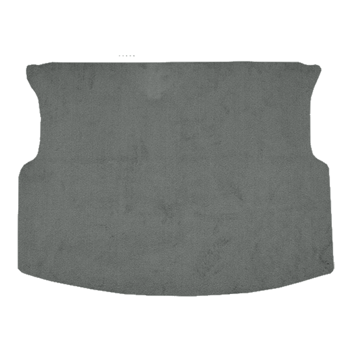 Illustration of 2001-2007 Ford Escape 4DR Cargo Area Cutpile Carpet with Mass Backing - 1 Piece in 807 Dark Gray, digitally recolored from the ACC supplier photo.