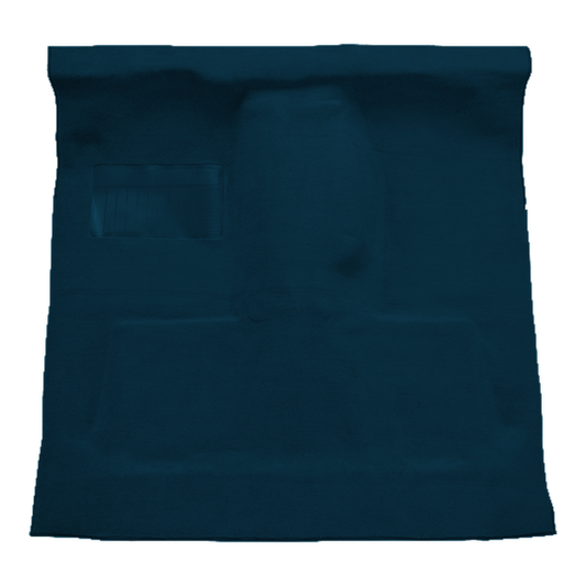 1975-1977 Dodge W100 Reg Cab 4WD Auto/4spd Cutpile Molded Carpet - 1 Piece