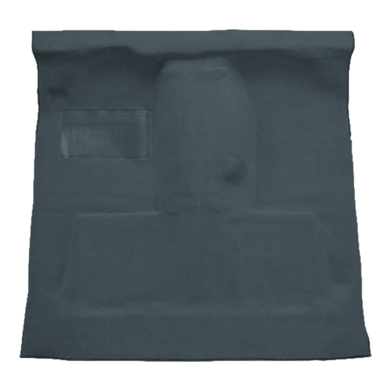 1989-1993 Dodge W150 Reg Cab 4WD Auto/5spd Cutpile Molded Carpet - 1 Piece