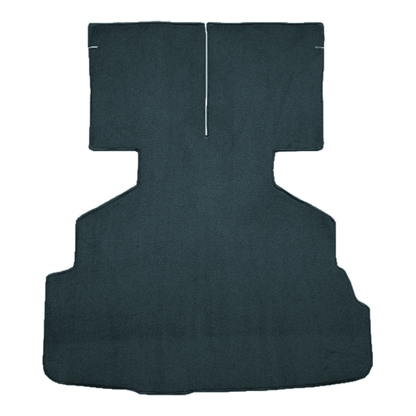 Illustration of 1986-1992 Toyota Supra Cargo Area Cutpile Carpet - 1 Piece in 839 Federal Blue, d...