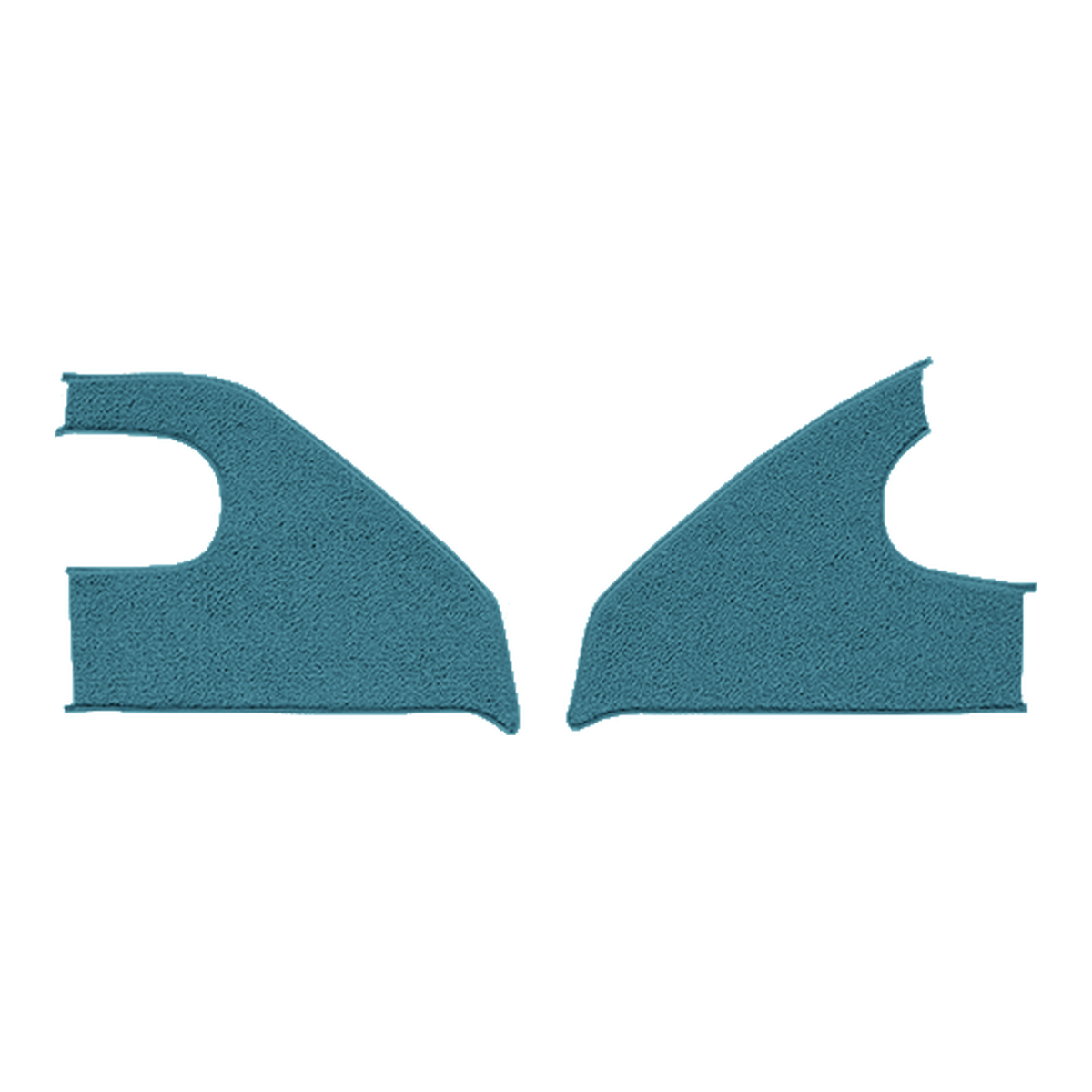 1967-1972 Chevrolet K10 Pickup Loop Kick Panel Inserts with Cardboard - 2-Piece - product image