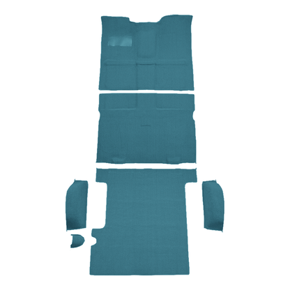 1967-1972 Chevrolet K10 Suburban 4WD Complete Loop Molded Replacement Carpet Kit - 6-Piece - product image