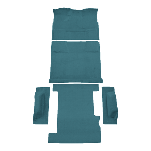 1975-1980 Chevrolet C10 Suburban 2WD Auto Complete Cutpile Molded Replacement Carpet Kit - 5-Piece - product image