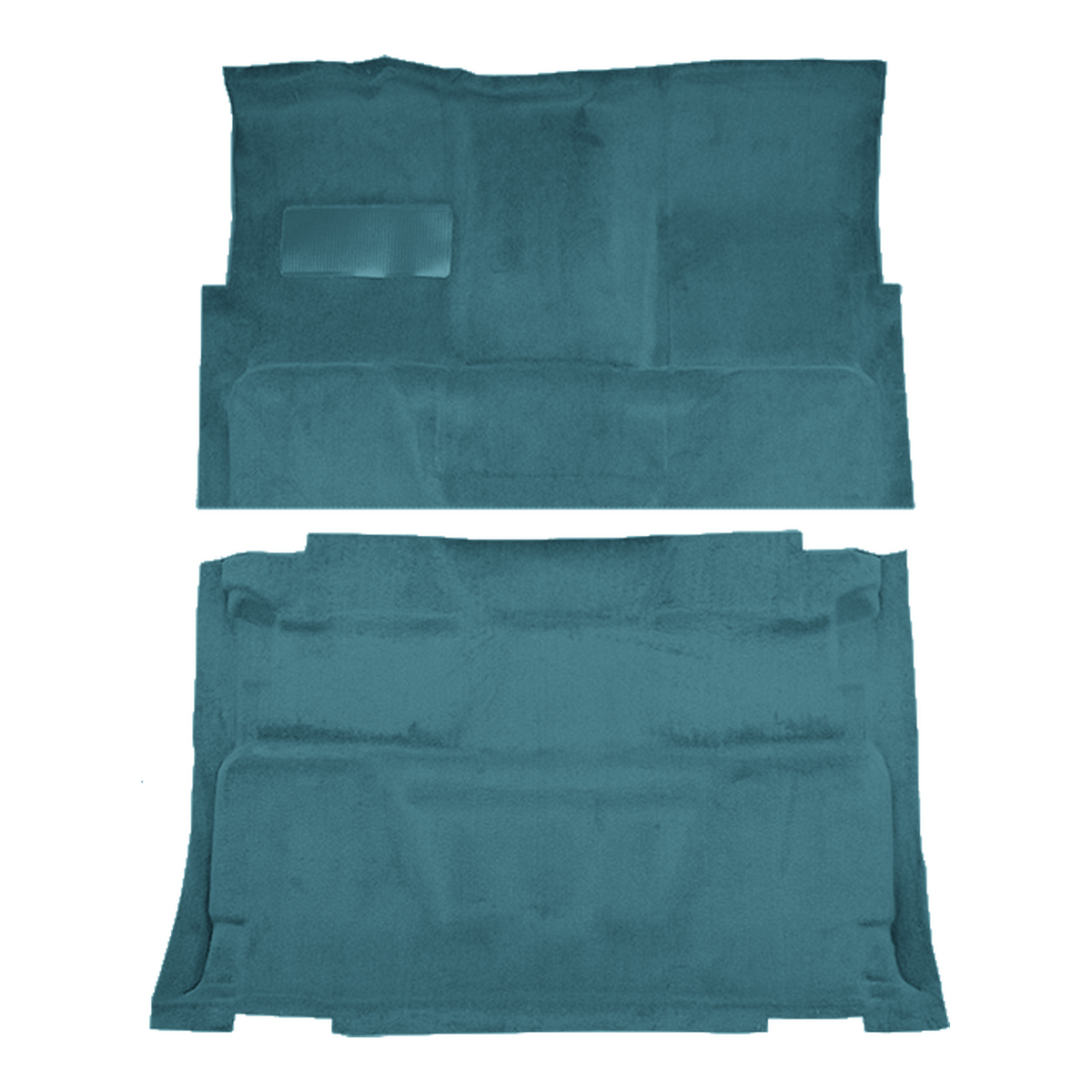 1974 Chevy C30 Pickup Crew Cab 2WD 4spd Floor Shift Cutpile Molded Replacement Carpet Kit - 2-Piece - product image