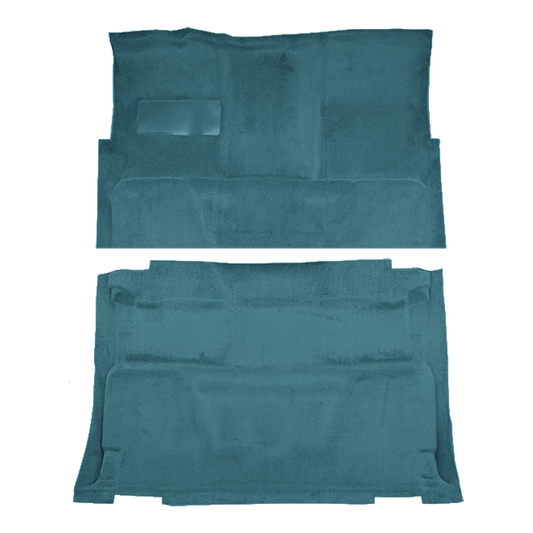 1974 Chevy C30 Pickup Crew Cab 2WD 4spd Floor Shift Cutpile Molded Replacement Carpet Kit - 2-Piece - product image