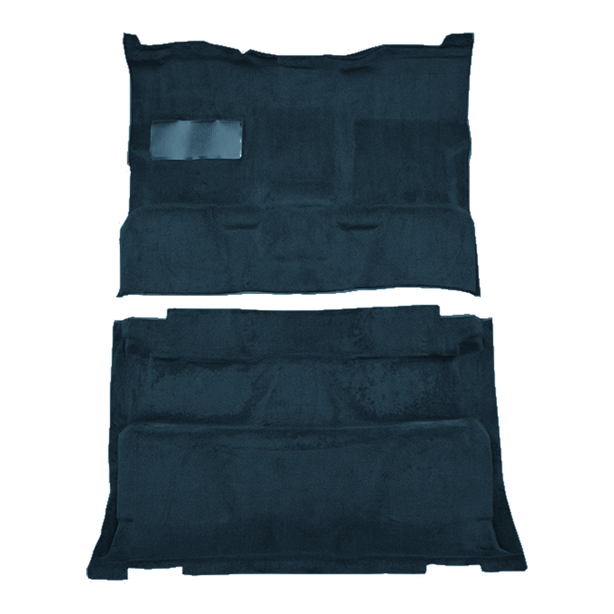 1988-1991 Chevy C3500 Crew Cab 2WD Auto/3spd Column Cutpile Molded Replacement Carpet Kit - 2-Piece - product image