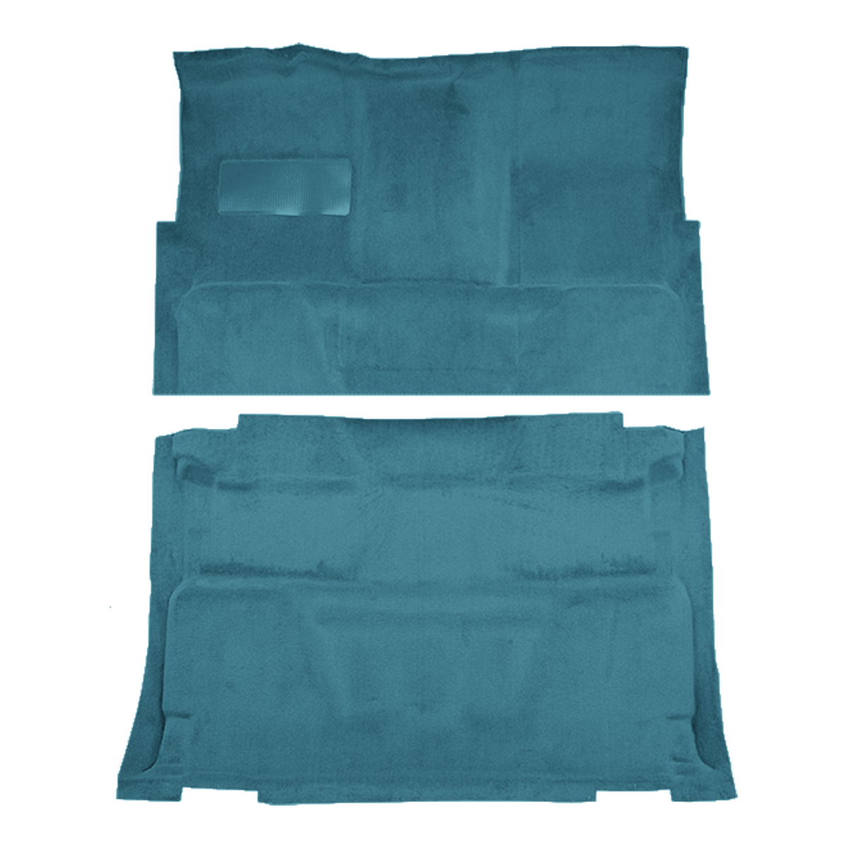1973 Chevrolet C30 Pickup Crew Cab 2WD 4spd Floor Shift Loop Molded Replacement Carpet Kit - 2-Piece - product image