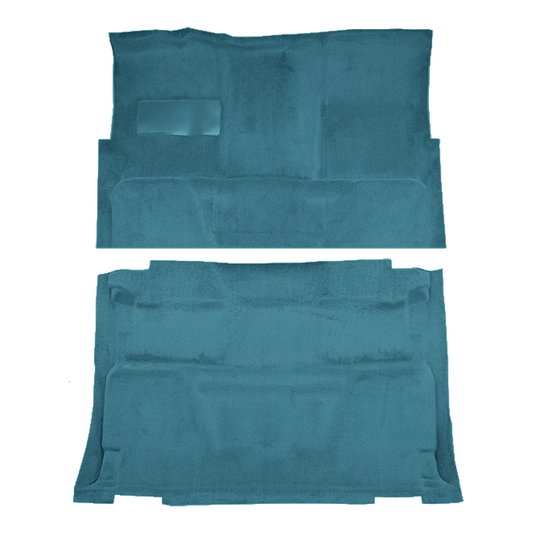 1973 Chevrolet C30 Pickup Crew Cab 2WD 4spd Floor Shift Loop Molded Replacement Carpet Kit - 2-Piece - product image
