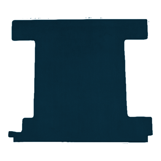 1974-1976 Ford Bronco 1 Gas Tank Back Panel Cutpile Replacement Carpet Kit - 1-Piece - product image