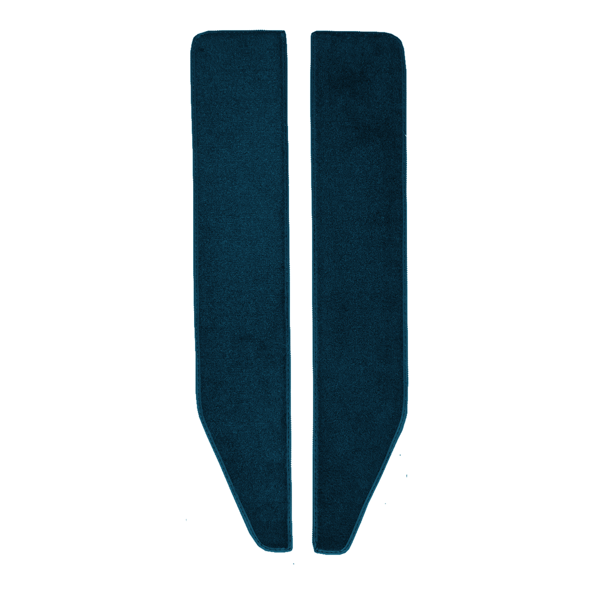 1978-1979 Ford Bronco Door Panel Front Inserts with Cardboard Cutpile Replacement Carpet Kit - 2-Piece - product image