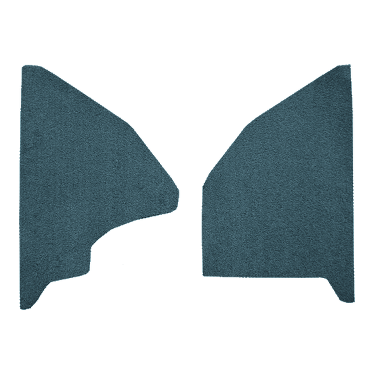 1975-1979 Ford F-250 Kick Panel Inserts Cutpile Replacement Carpet Kit with Mass Backing - 2-Piece - product image